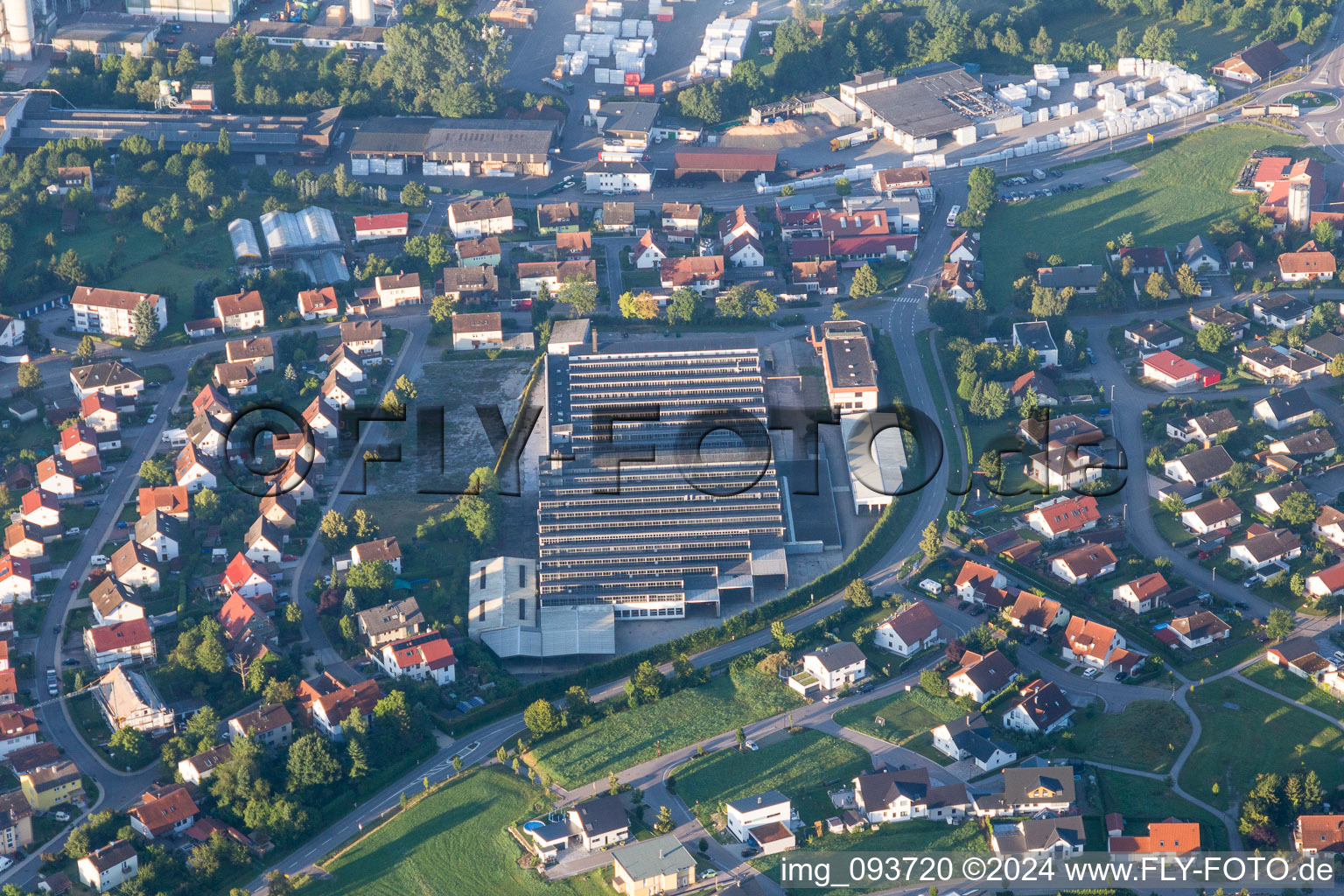 Ruins of the former factory - building in Oberrot in the state Baden-Wurttemberg, Germany