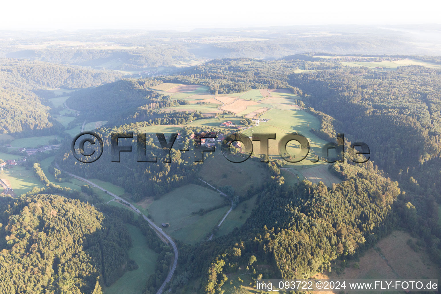 District Ebersberg in Oberrot in the state Baden-Wuerttemberg, Germany