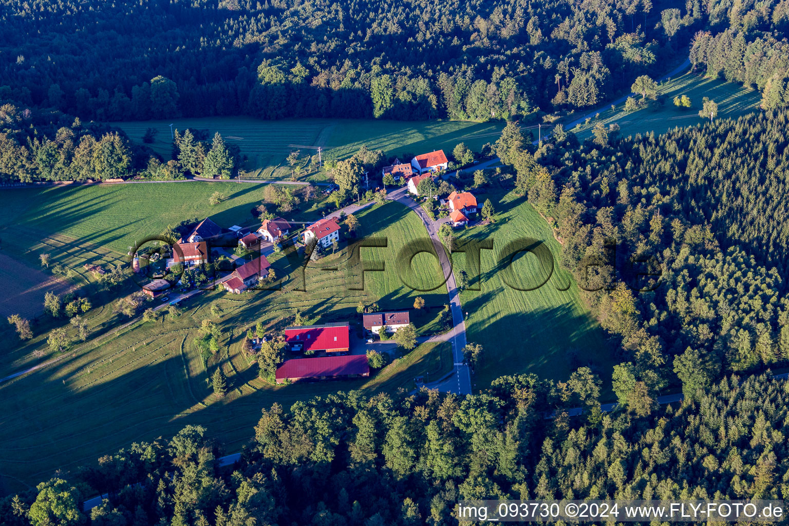 Tannenhof in the district Trauzenbach in Großerlach in the state Baden-Wuerttemberg, Germany