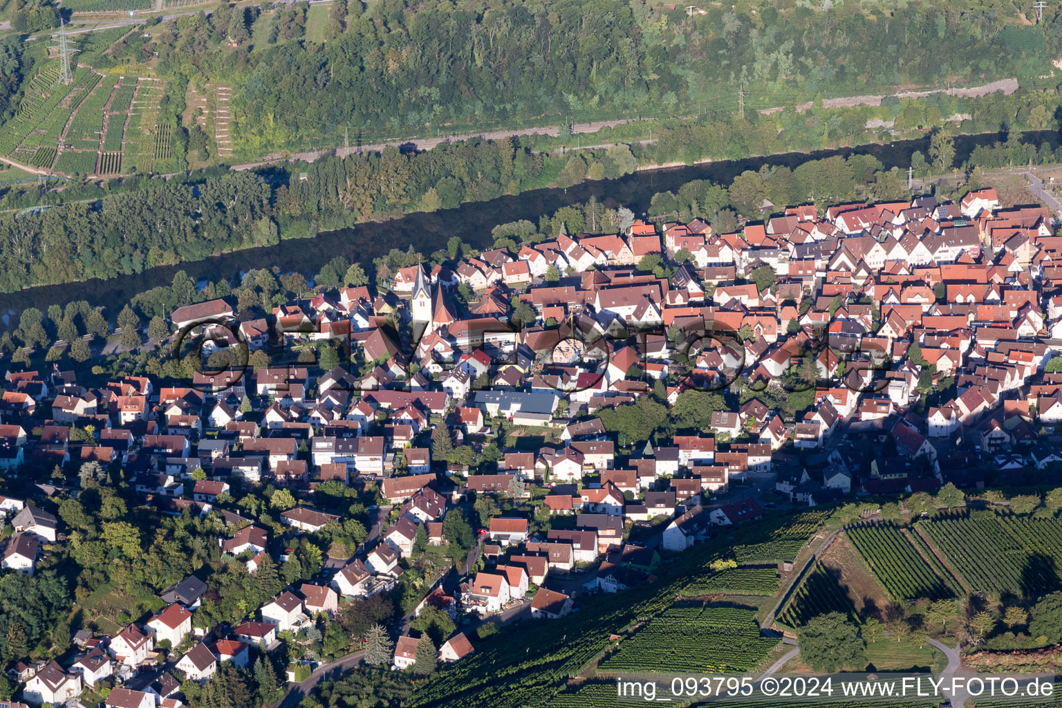 Gemmrigheim in the state Baden-Wuerttemberg, Germany