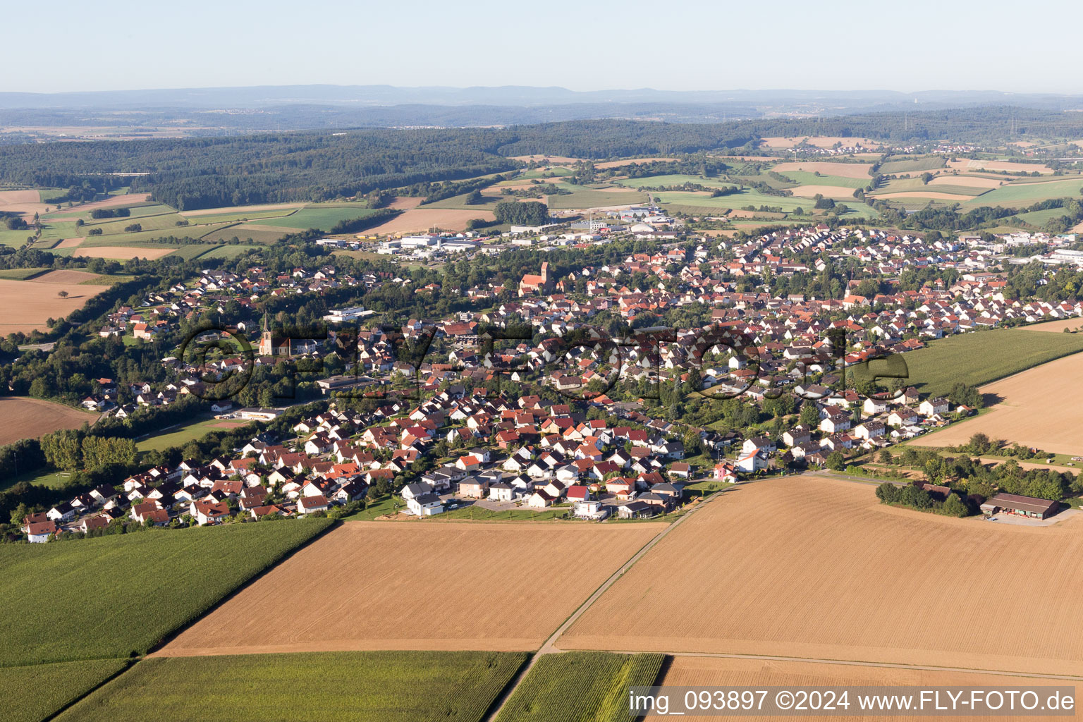 Flehingen in the state Baden-Wuerttemberg, Germany