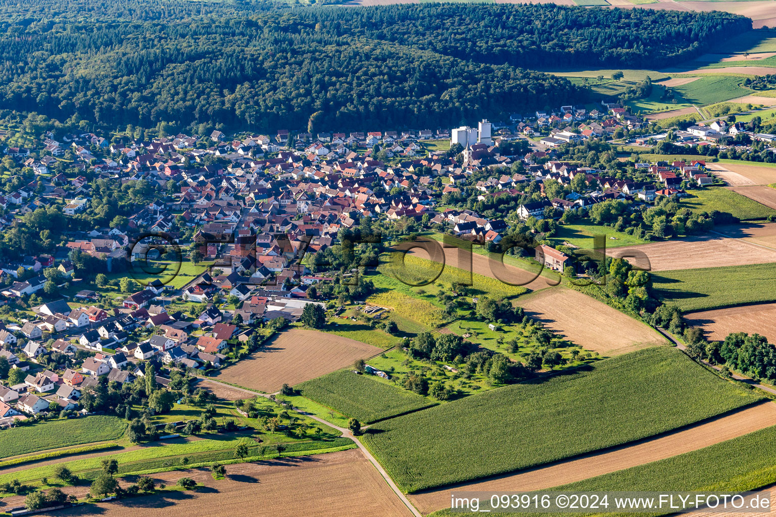 District Neibsheim in Bretten in the state Baden-Wuerttemberg, Germany