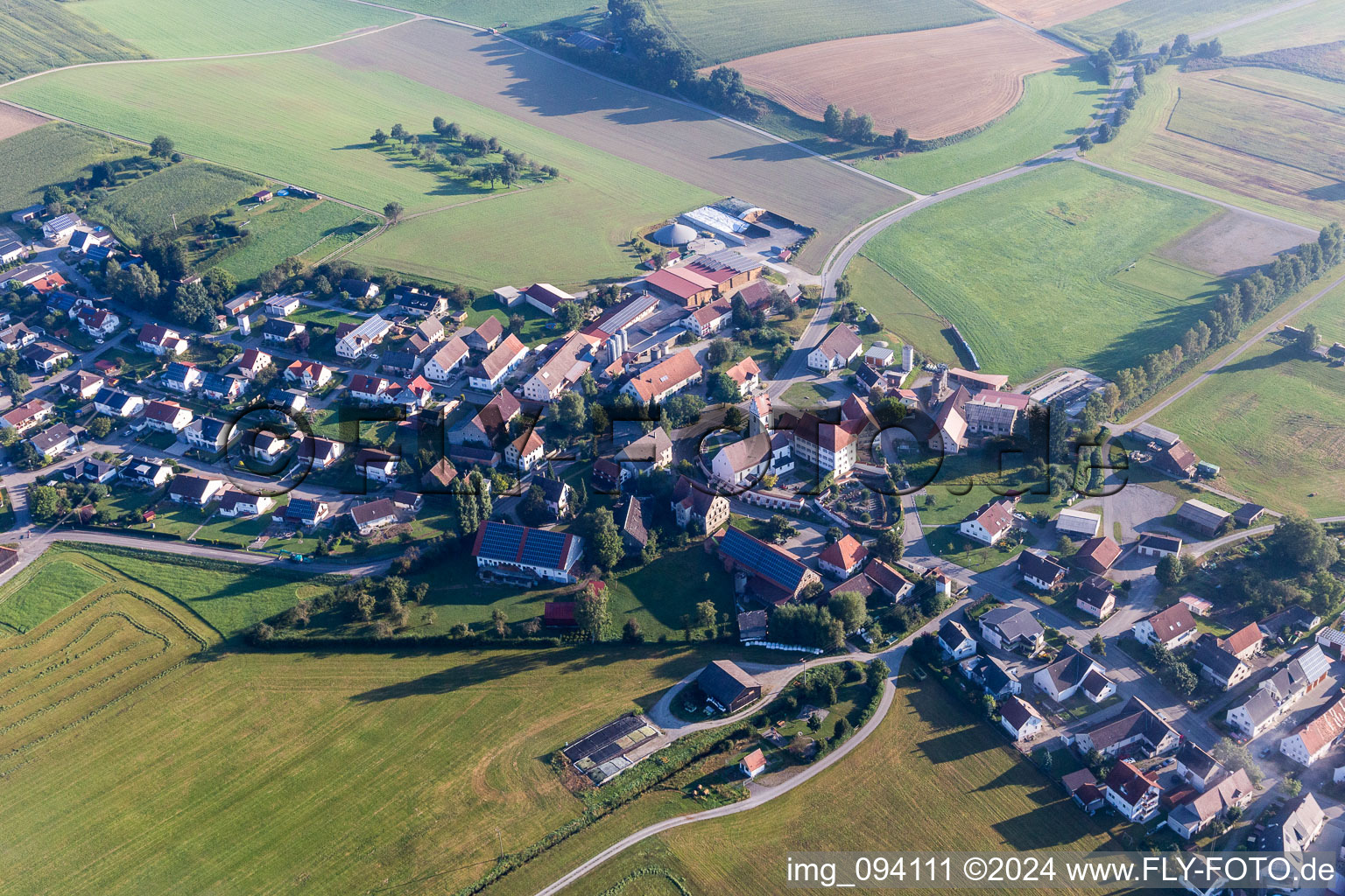 District Moosheim in Bad Saulgau in the state Baden-Wuerttemberg, Germany