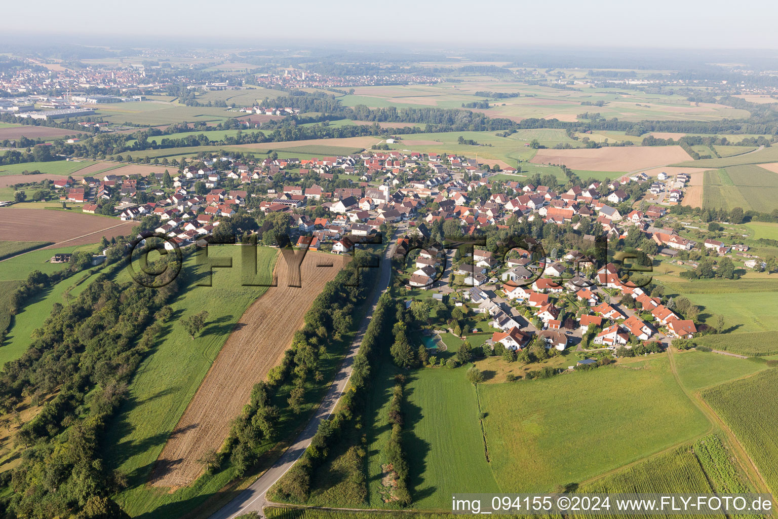 Blochingen in the state Baden-Wuerttemberg, Germany