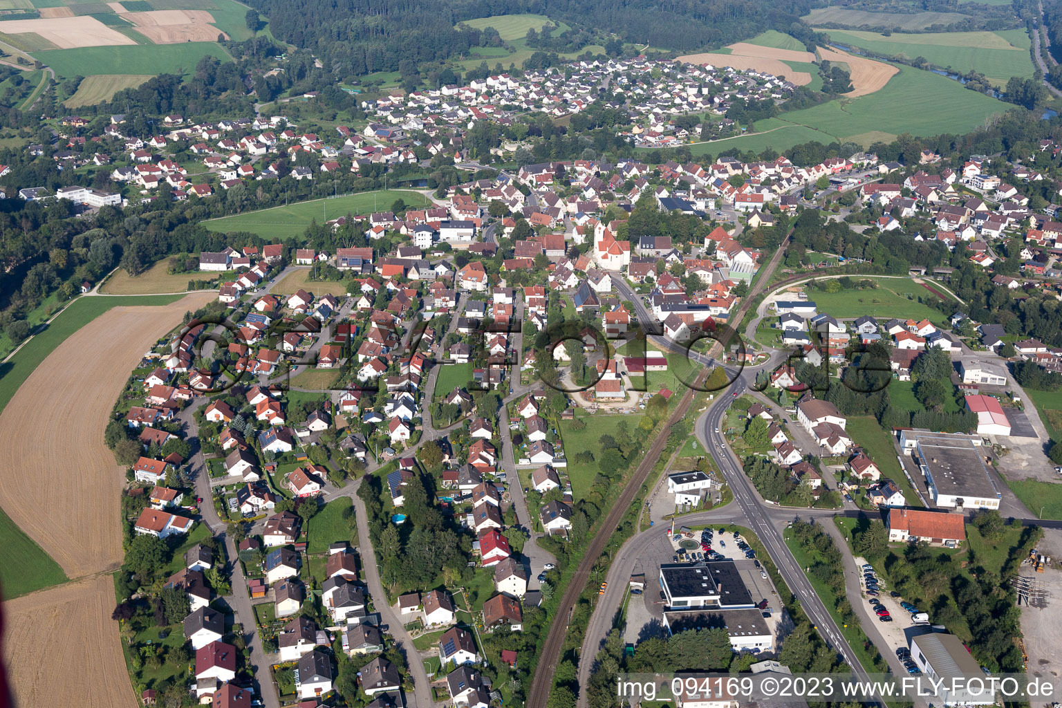 Sigmaringendorf in the state Baden-Wuerttemberg, Germany