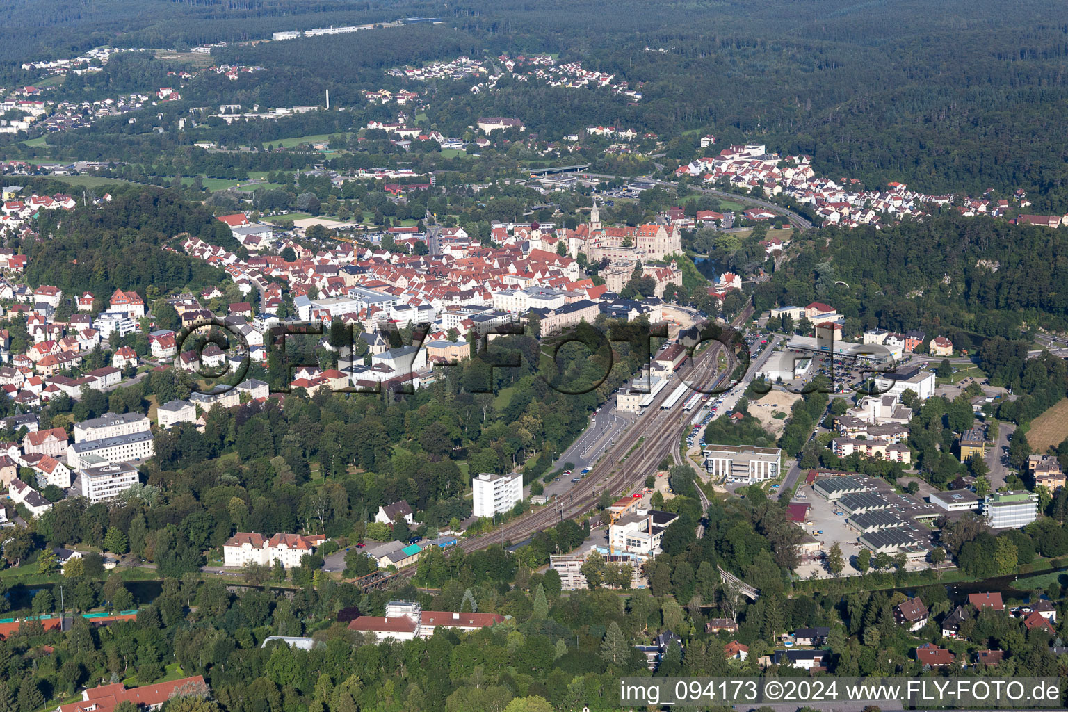 Sigmaringen in the state Baden-Wuerttemberg, Germany