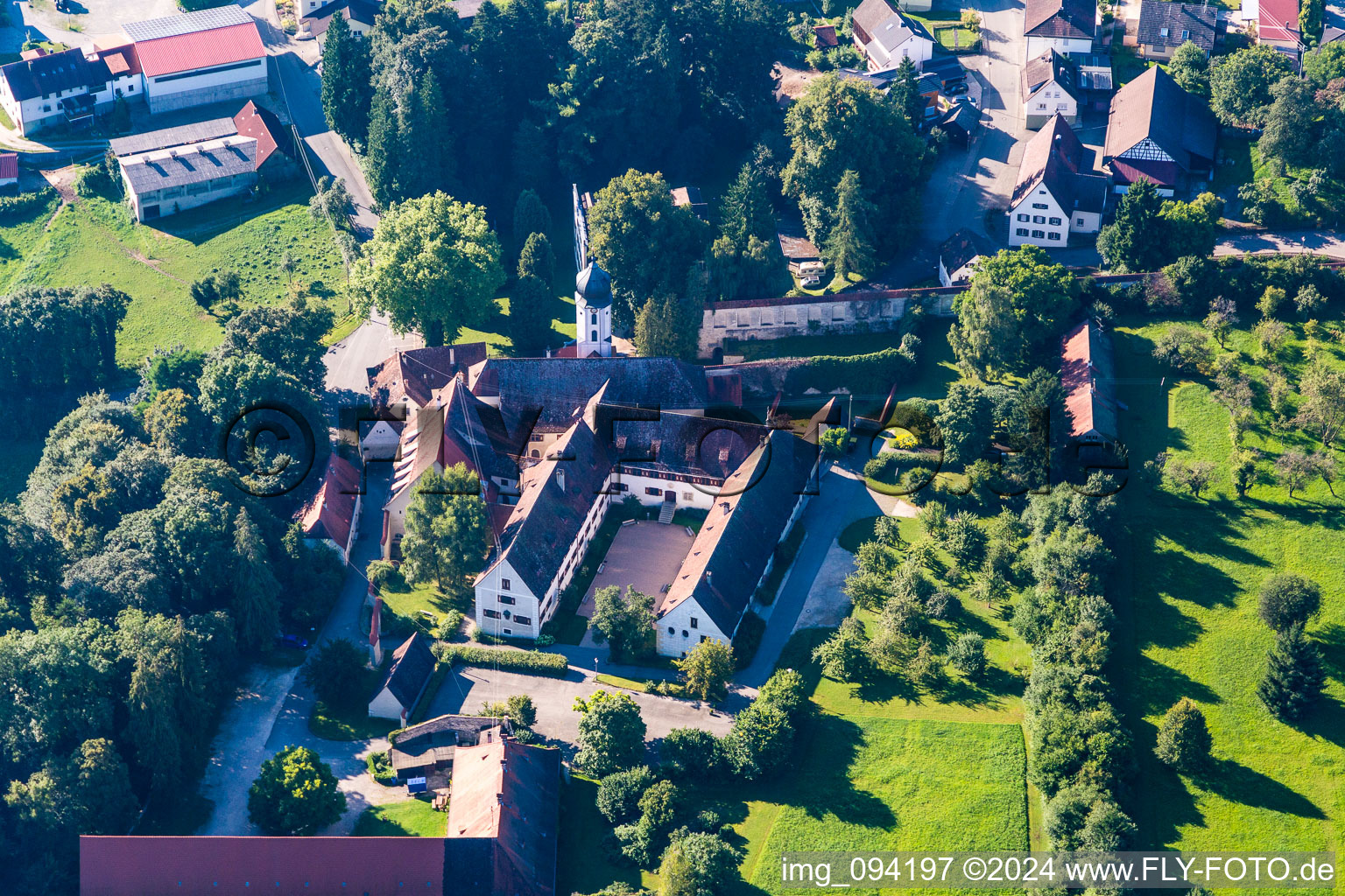 Complex of buildings of the monastery Augustinerinnenkloster in Inzigkofen in the state Baden-Wurttemberg, Germany