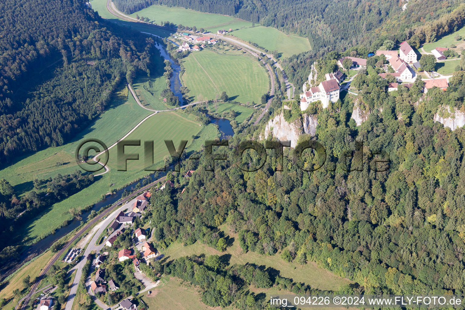 Beuron in the state Baden-Wuerttemberg, Germany