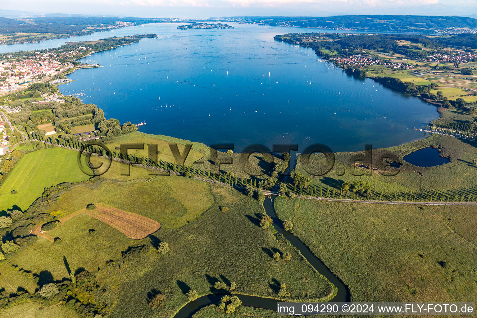 Moos (Bodensee) in the state Baden-Wuerttemberg, Germany