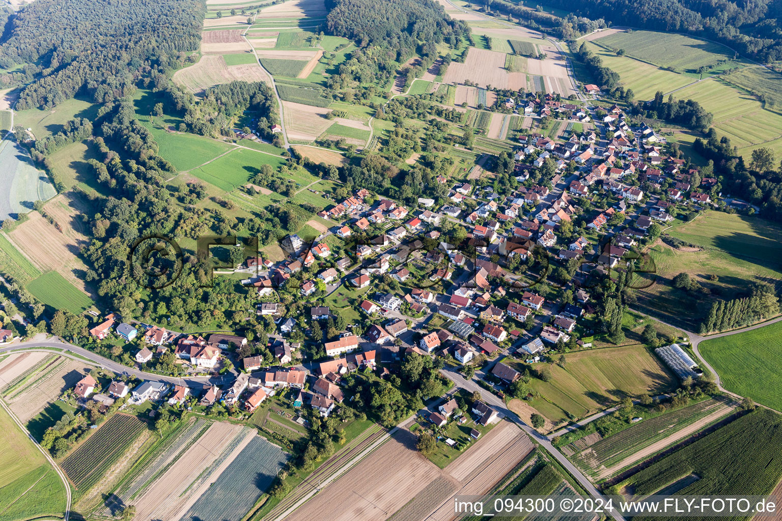 District Weiler in Moos in the state Baden-Wuerttemberg, Germany