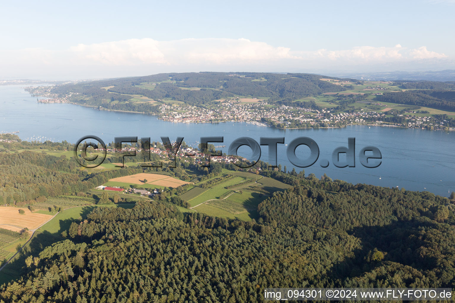 Steckborn in the state Thurgau, Switzerland