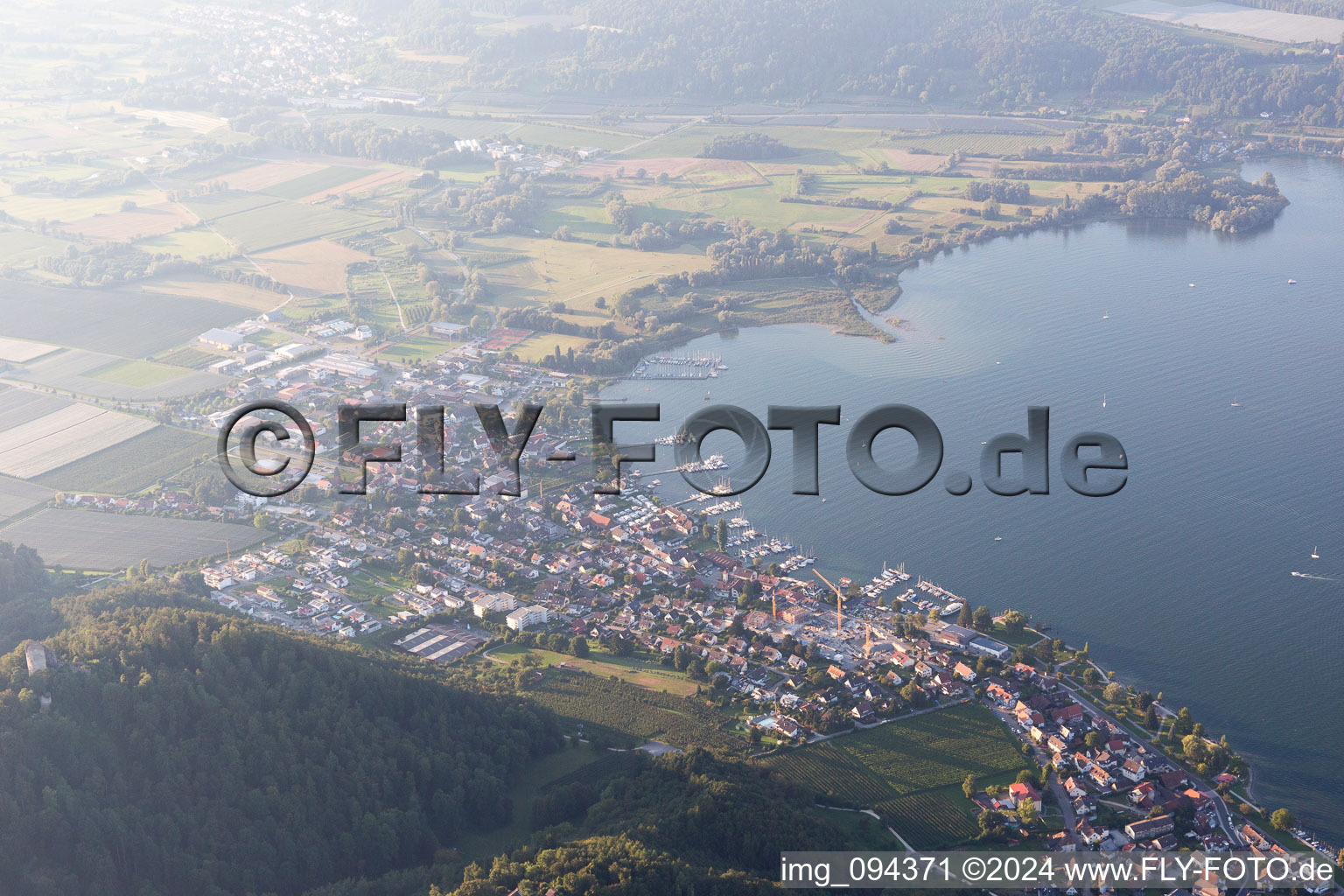 District Bodman in Bodman-Ludwigshafen in the state Baden-Wuerttemberg, Germany