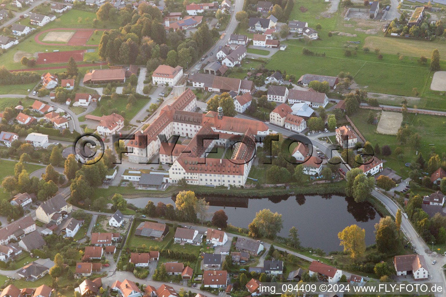 Wald in the state Baden-Wuerttemberg, Germany out of the air