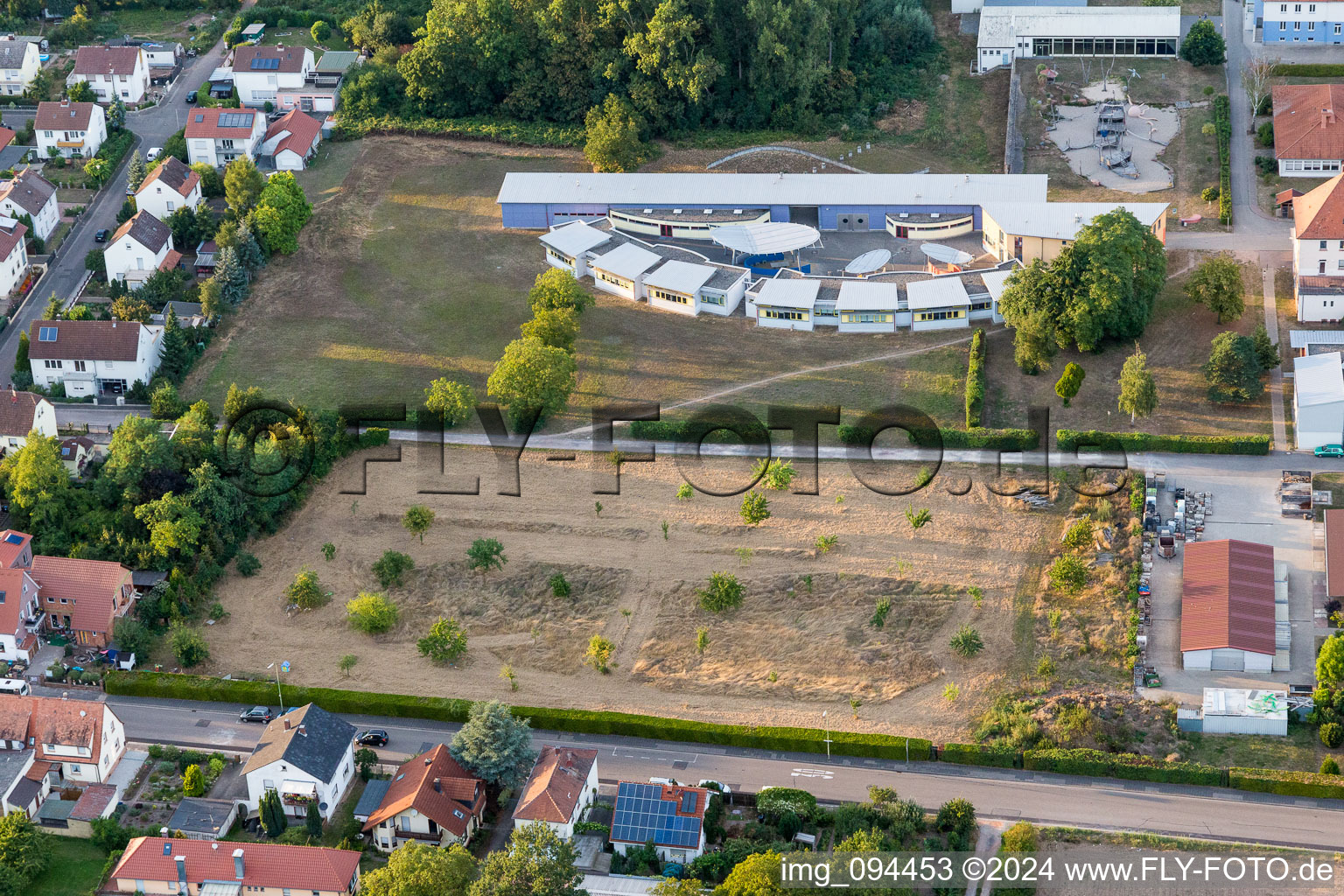 Buildings of the Childrens and Youth Home Jugendwerk St. Josef in the district Queichheim in Landau in der Pfalz in the state Rhineland-Palatinate, Germany