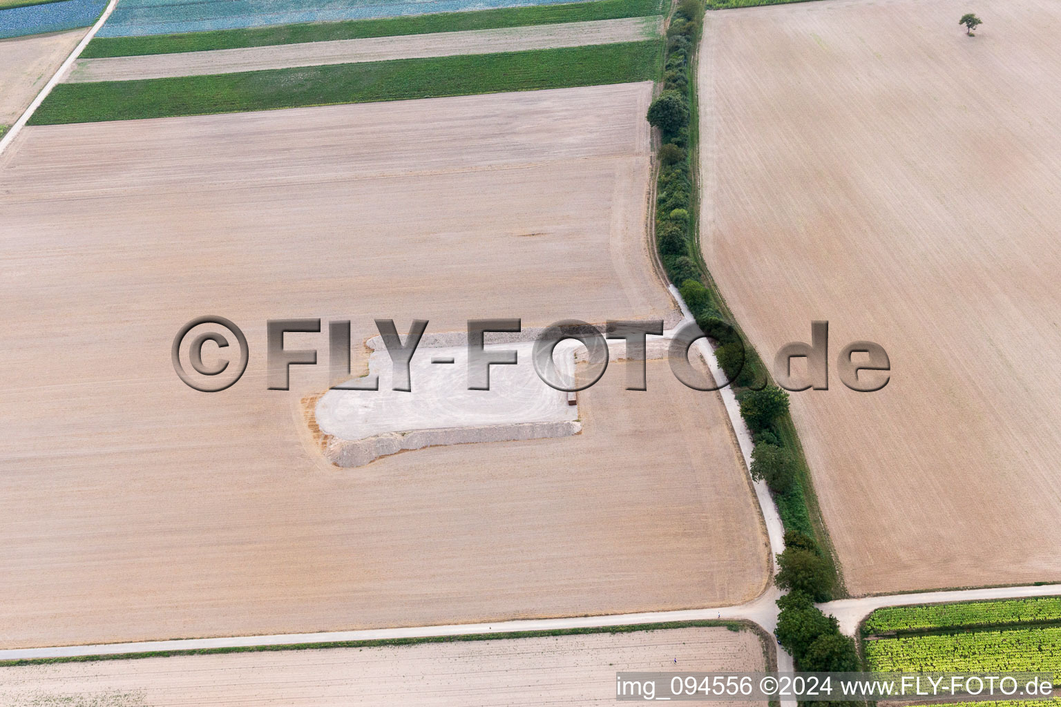 Drone recording of Hatzenbühl in the state Rhineland-Palatinate, Germany