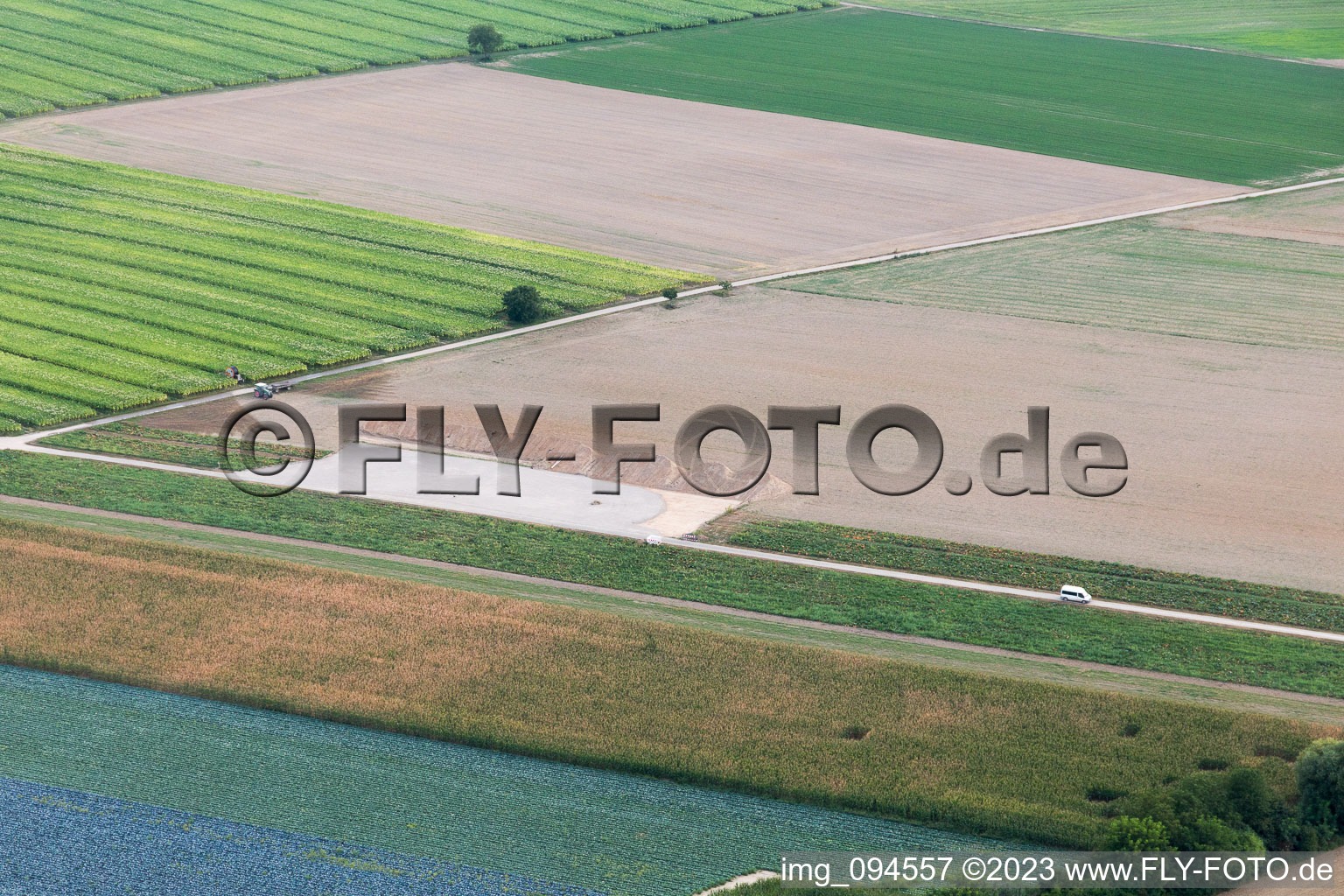 Drone image of Hatzenbühl in the state Rhineland-Palatinate, Germany