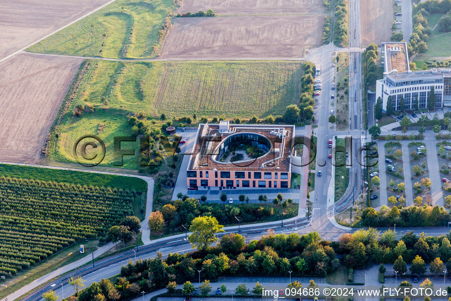 Office building of ZDF Enterprises GmbH and ZDF Werbefernsehen GmbH in Mainz in the state Rhineland-Palatinate, Germany