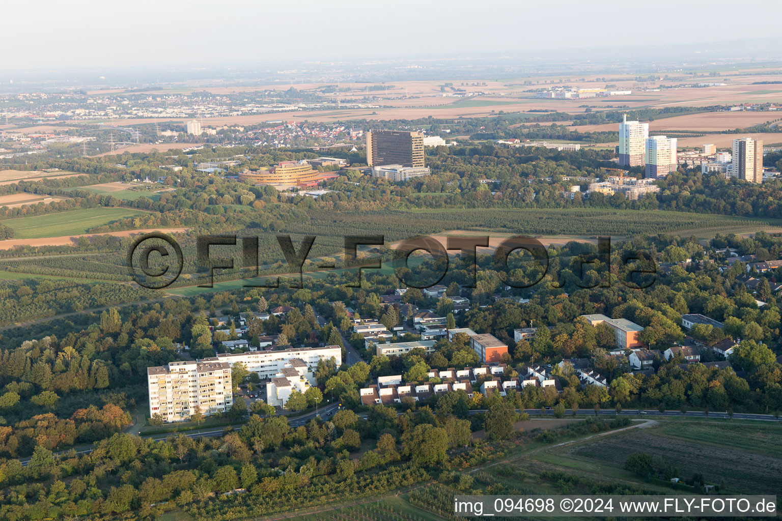 District Lerchenberg in Mainz in the state Rhineland-Palatinate, Germany