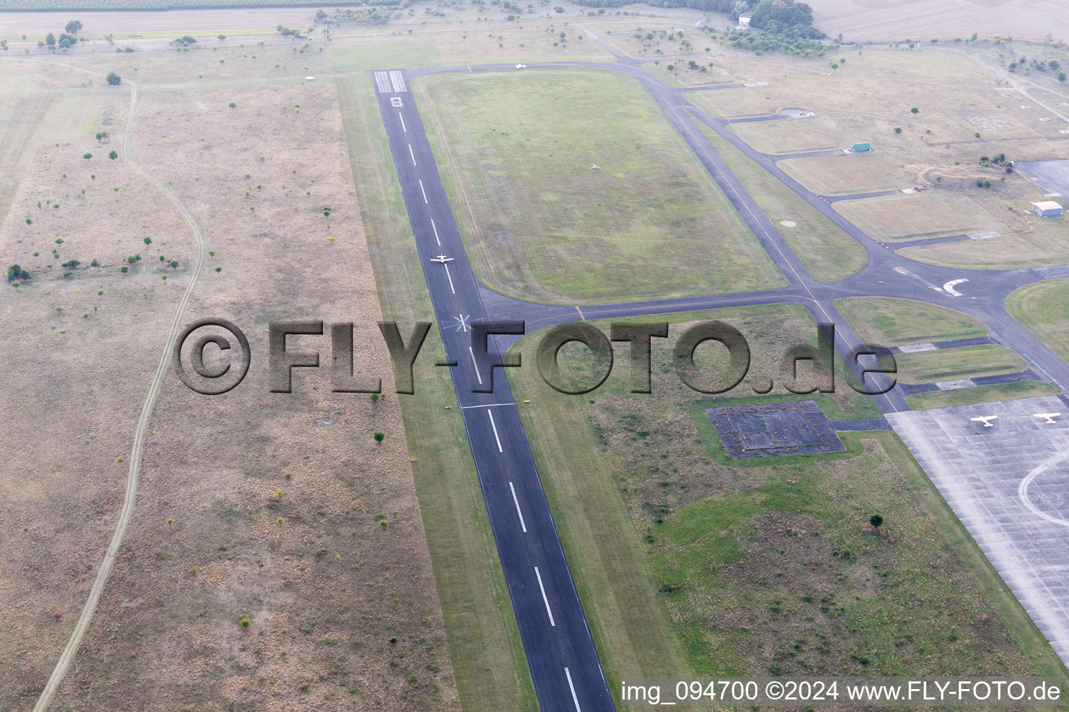 Mainz-Finten, airport in Finten in the state Rhineland-Palatinate, Germany