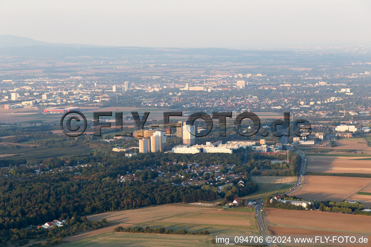 District Lerchenberg in Mainz in the state Rhineland-Palatinate, Germany