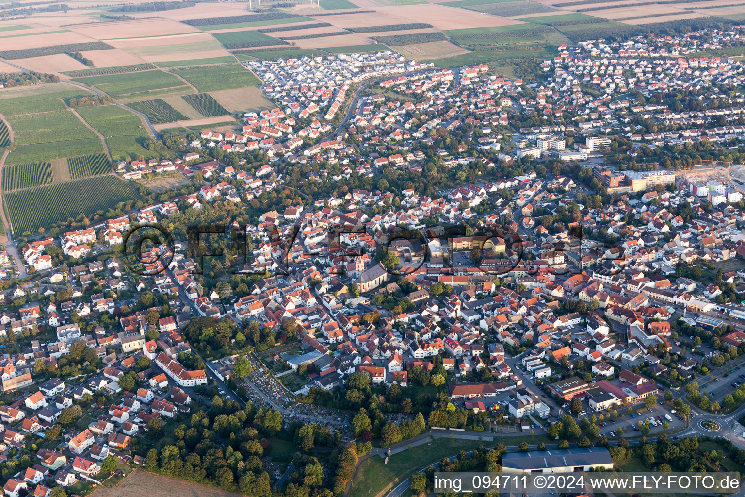 Nieder-Olm in the state Rhineland-Palatinate, Germany