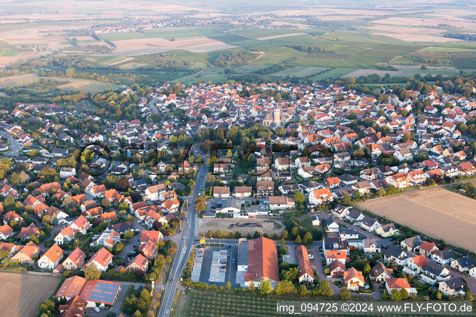 Zornheim in the state Rhineland-Palatinate, Germany