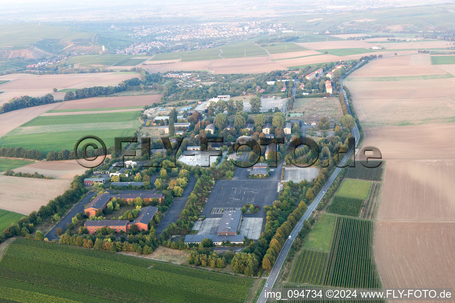 Rhein-Selz Park in Nierstein in the state Rhineland-Palatinate, Germany