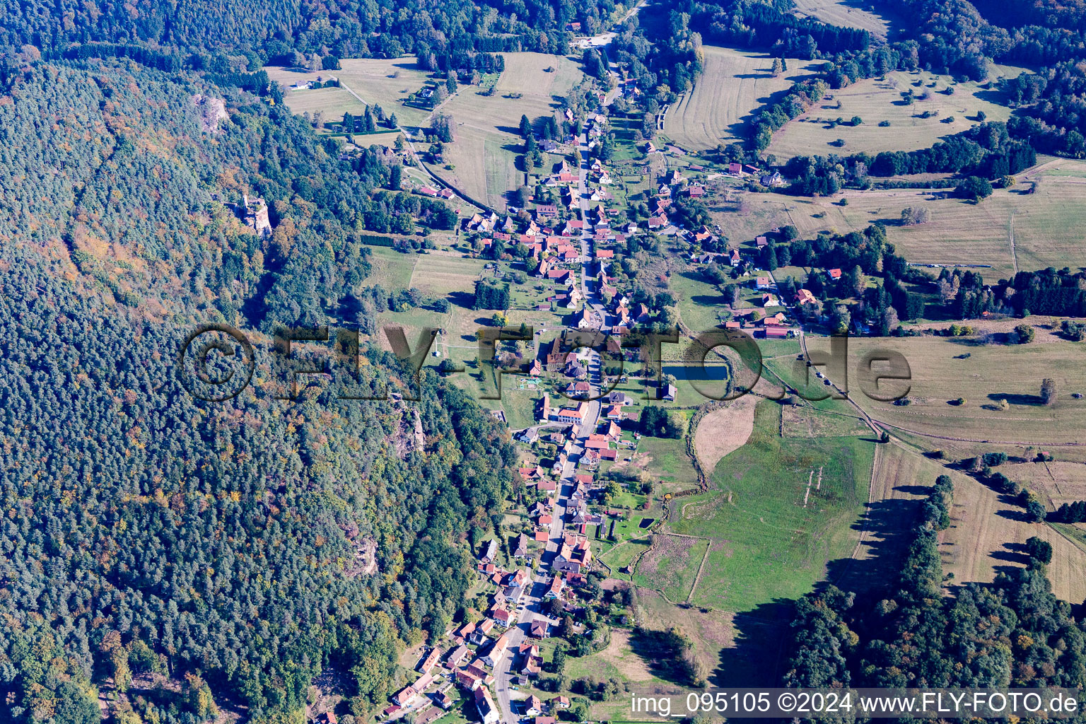 Obersteinbach in the state Bas-Rhin, France