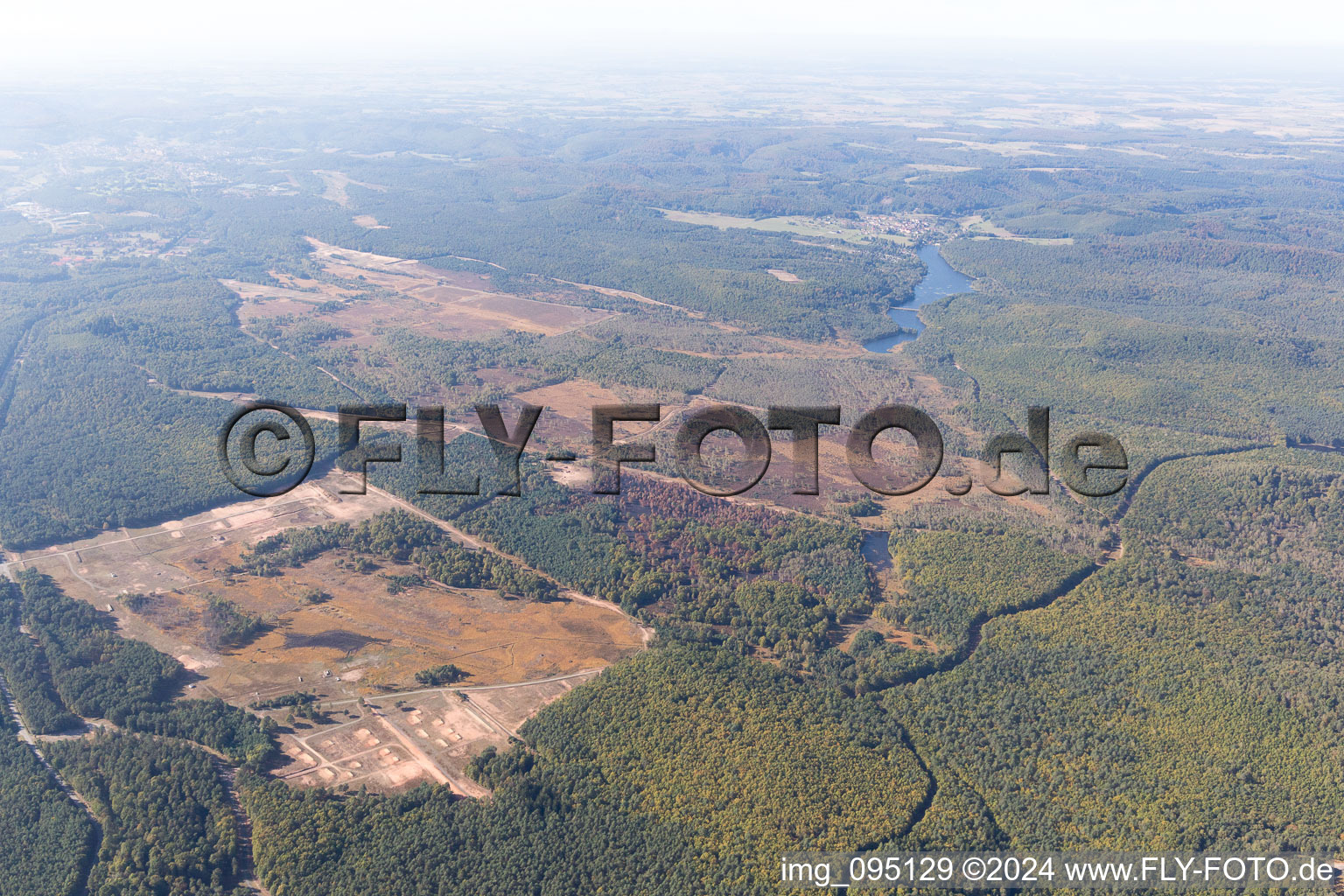 Bitche, military training area in Haspelschiedt in the state Moselle, France