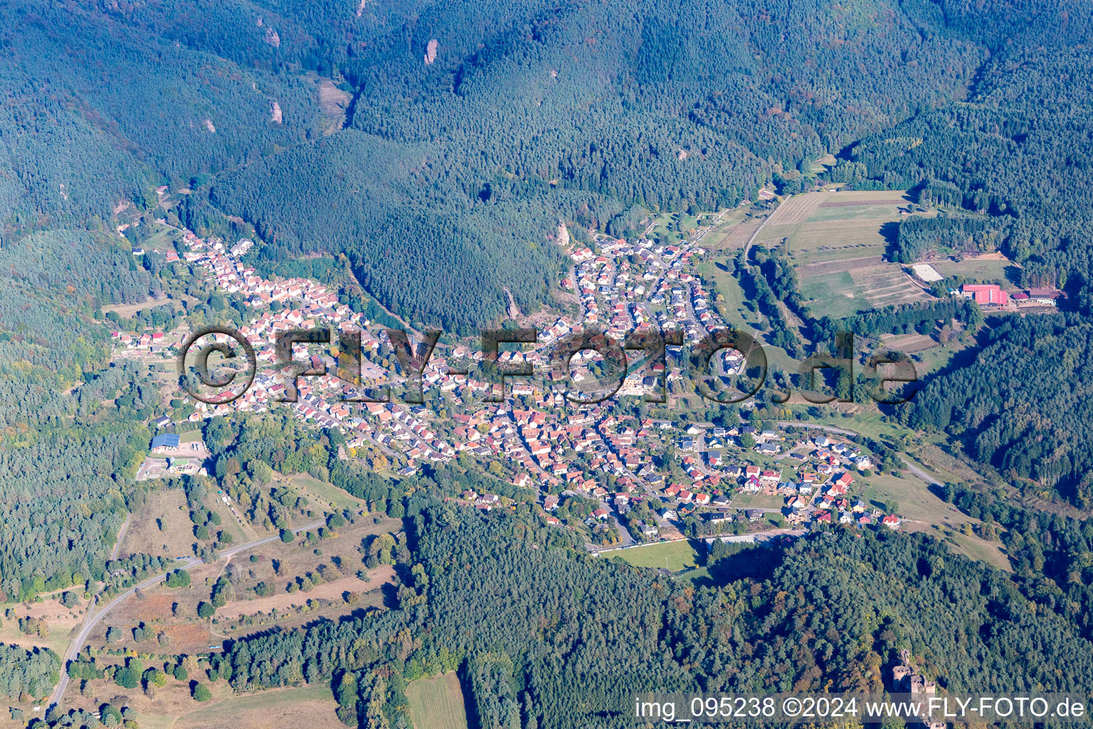 Erfweiler in the state Rhineland-Palatinate, Germany