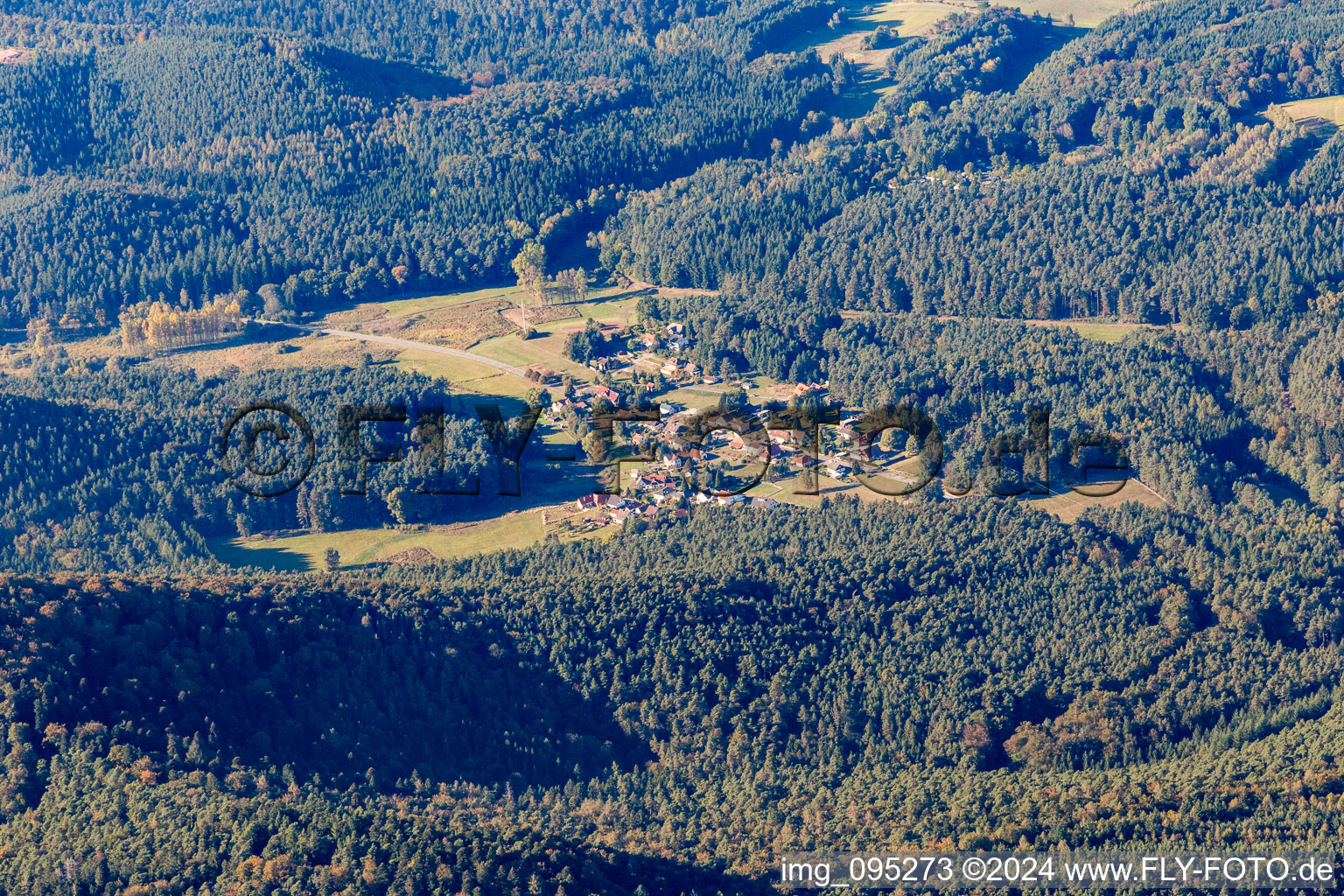 Böllenborn in the state Rhineland-Palatinate, Germany out of the air