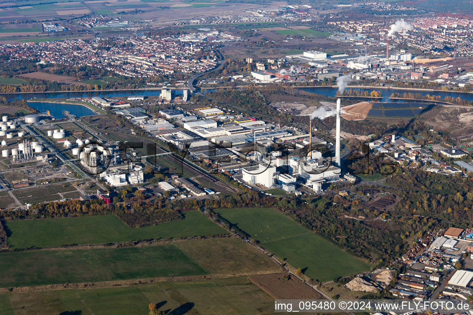 MVV Environment on the Friesenheimer Island in the district Neckarstadt-West in Mannheim in the state Baden-Wuerttemberg, Germany