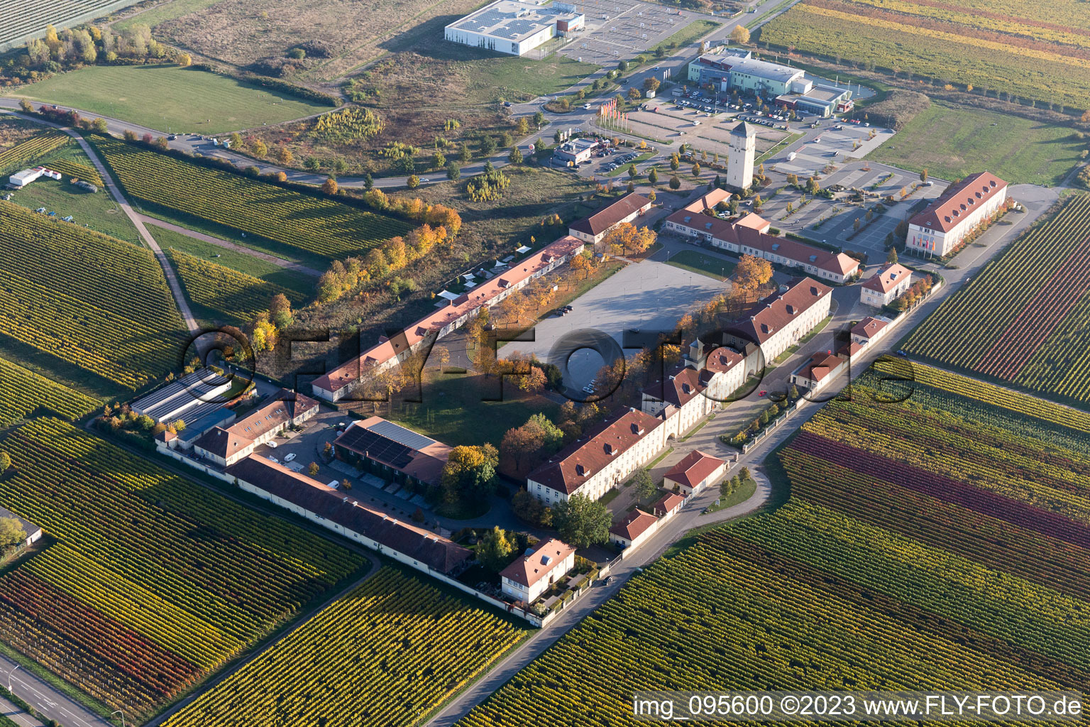 The Hornbach district in Neustadt an der Weinstraße in the state Rhineland-Palatinate, Germany