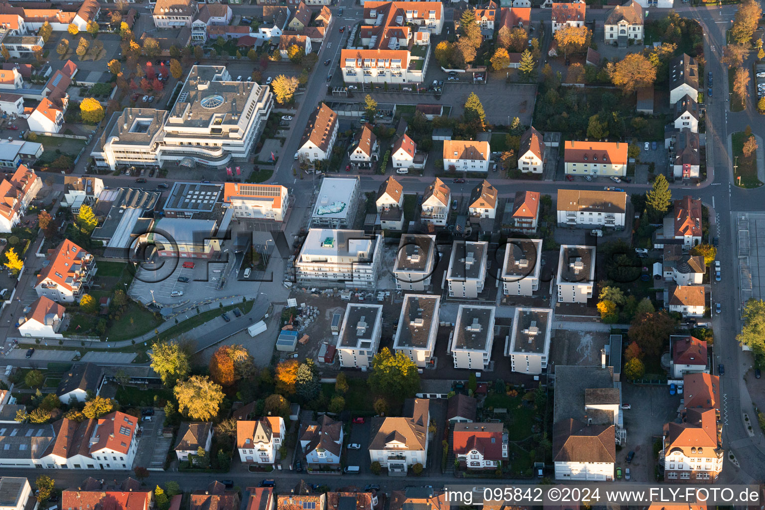 Kandel in the state Rhineland-Palatinate, Germany out of the air