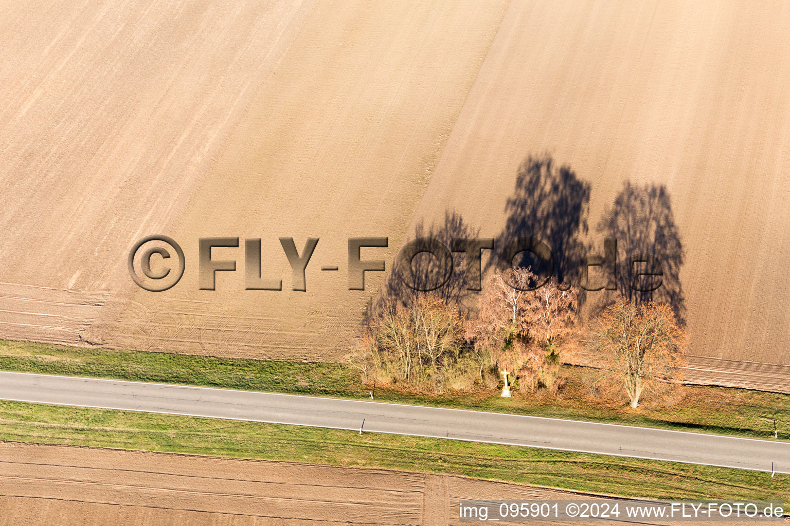 Hatzenbühl in the state Rhineland-Palatinate, Germany from the drone perspective