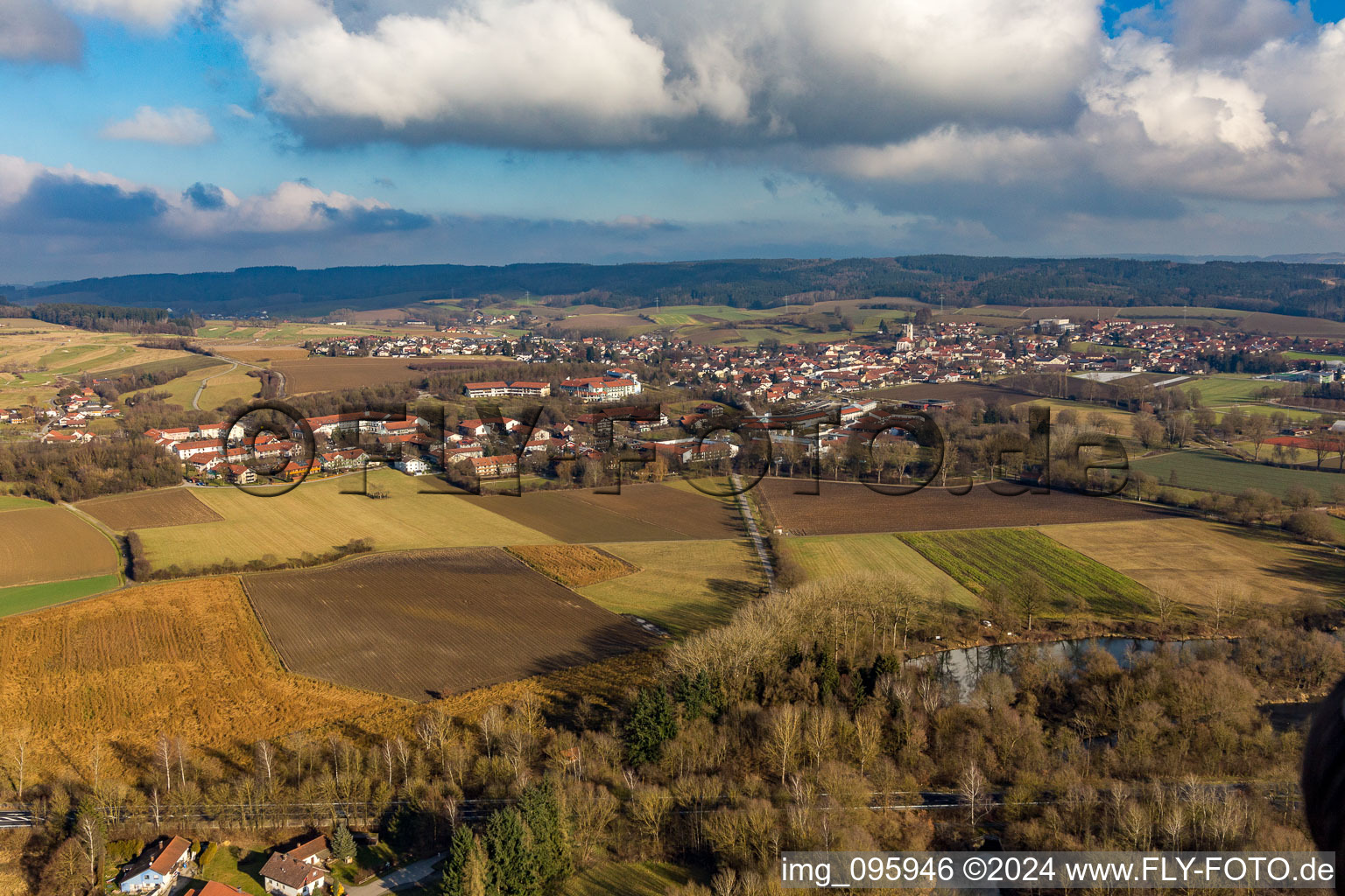 District Gries in Bad Birnbach in the state Bavaria, Germany