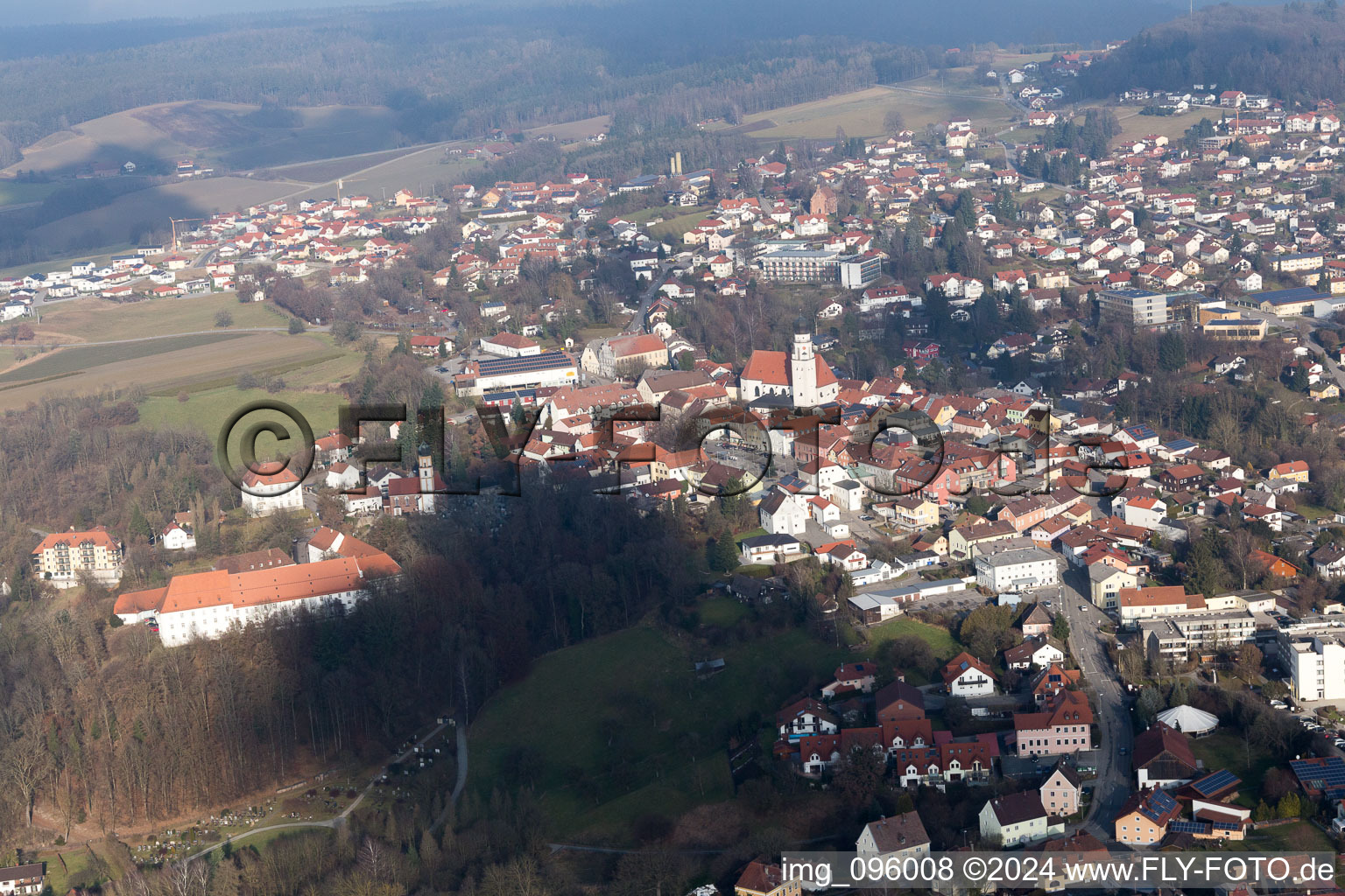 In the Rottal in Bad Griesbach in the state Bavaria, Germany