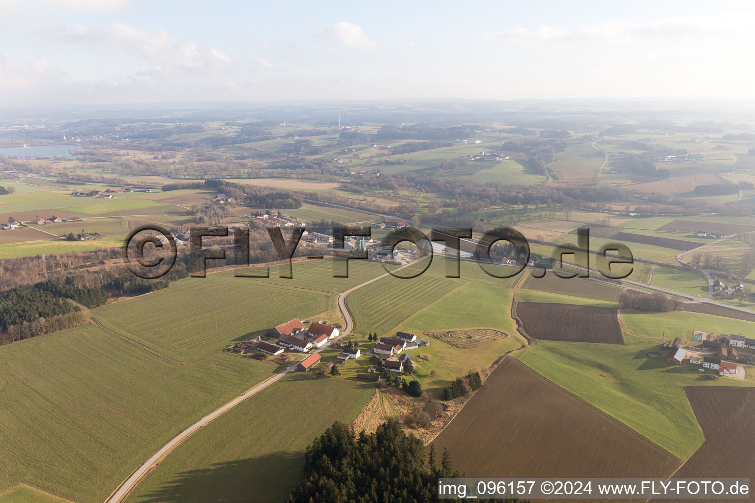 MAX Streicher Construction Company in the district Rottenstuben in Hebertsfelden in the state Bavaria, Germany