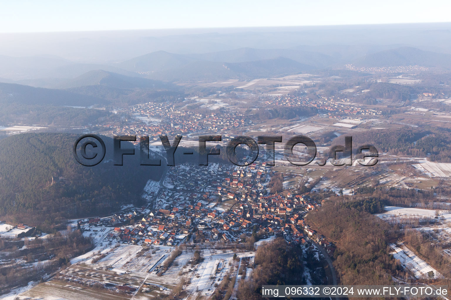 Silz in the state Rhineland-Palatinate, Germany out of the air