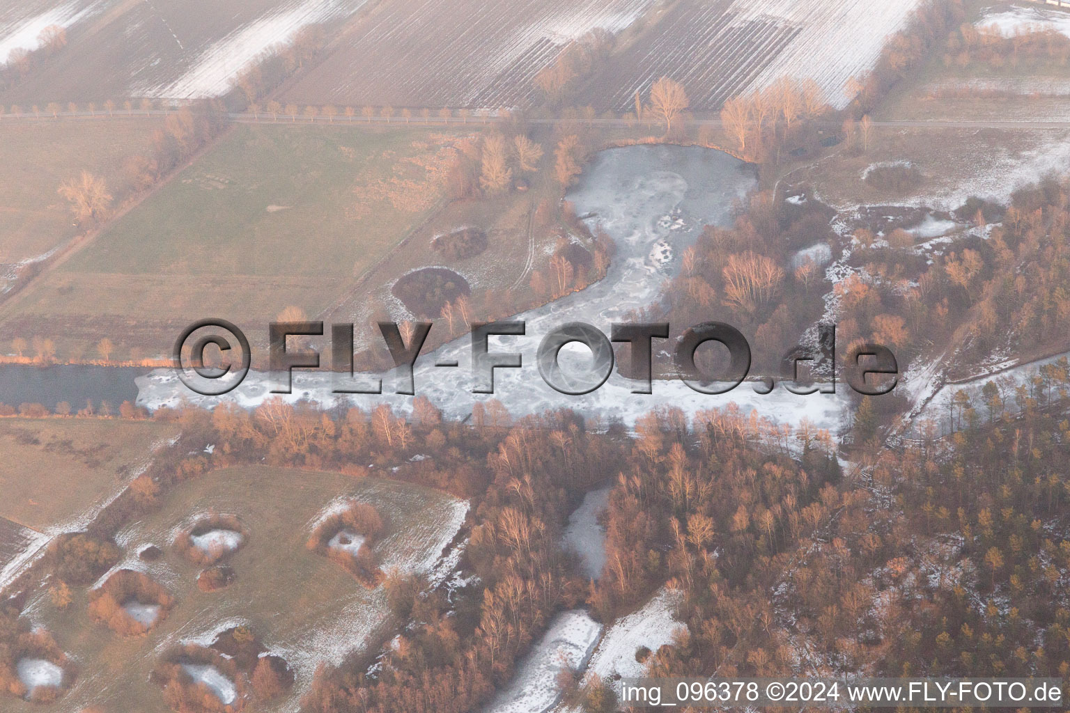 Steinfeld in the state Rhineland-Palatinate, Germany from a drone