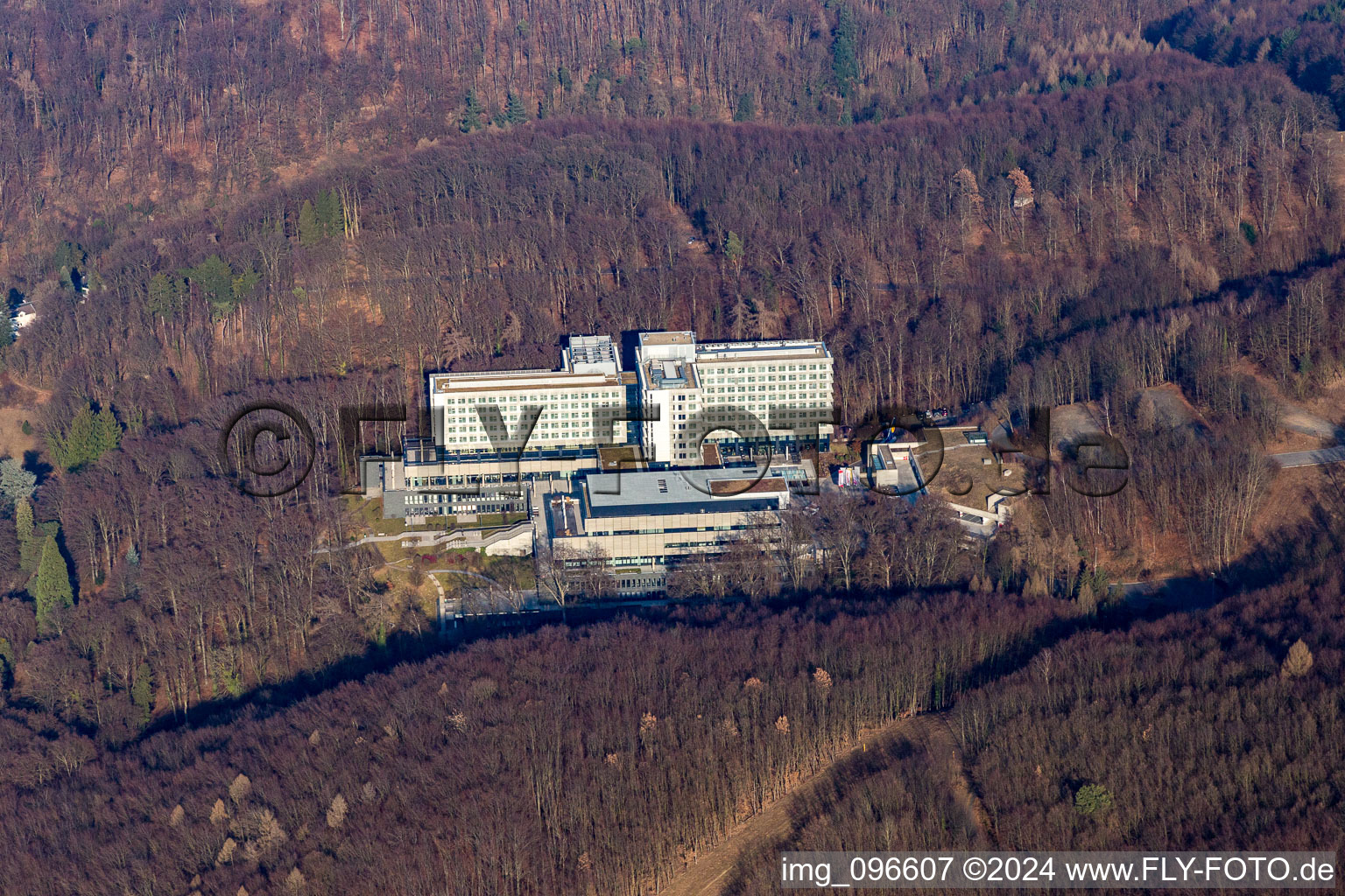 Lufthansa Cargo GmbH in Seeheim-Jugenheim in the state Hesse, Germany seen from above