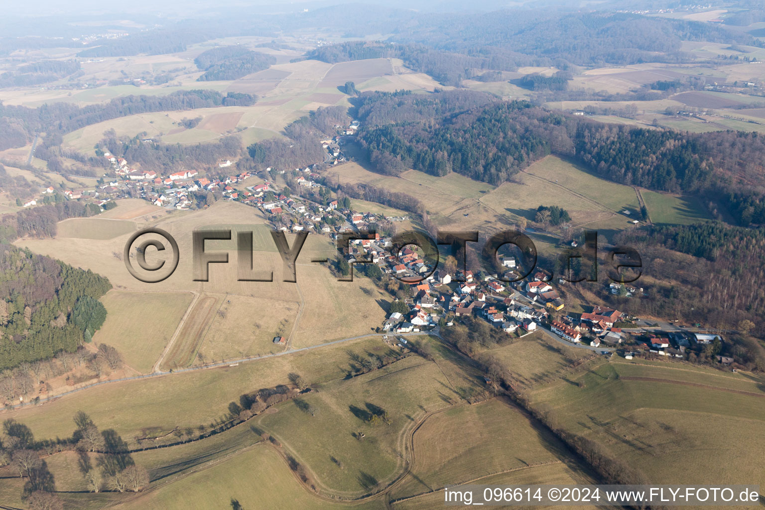 Allertshofen in the state Hesse, Germany