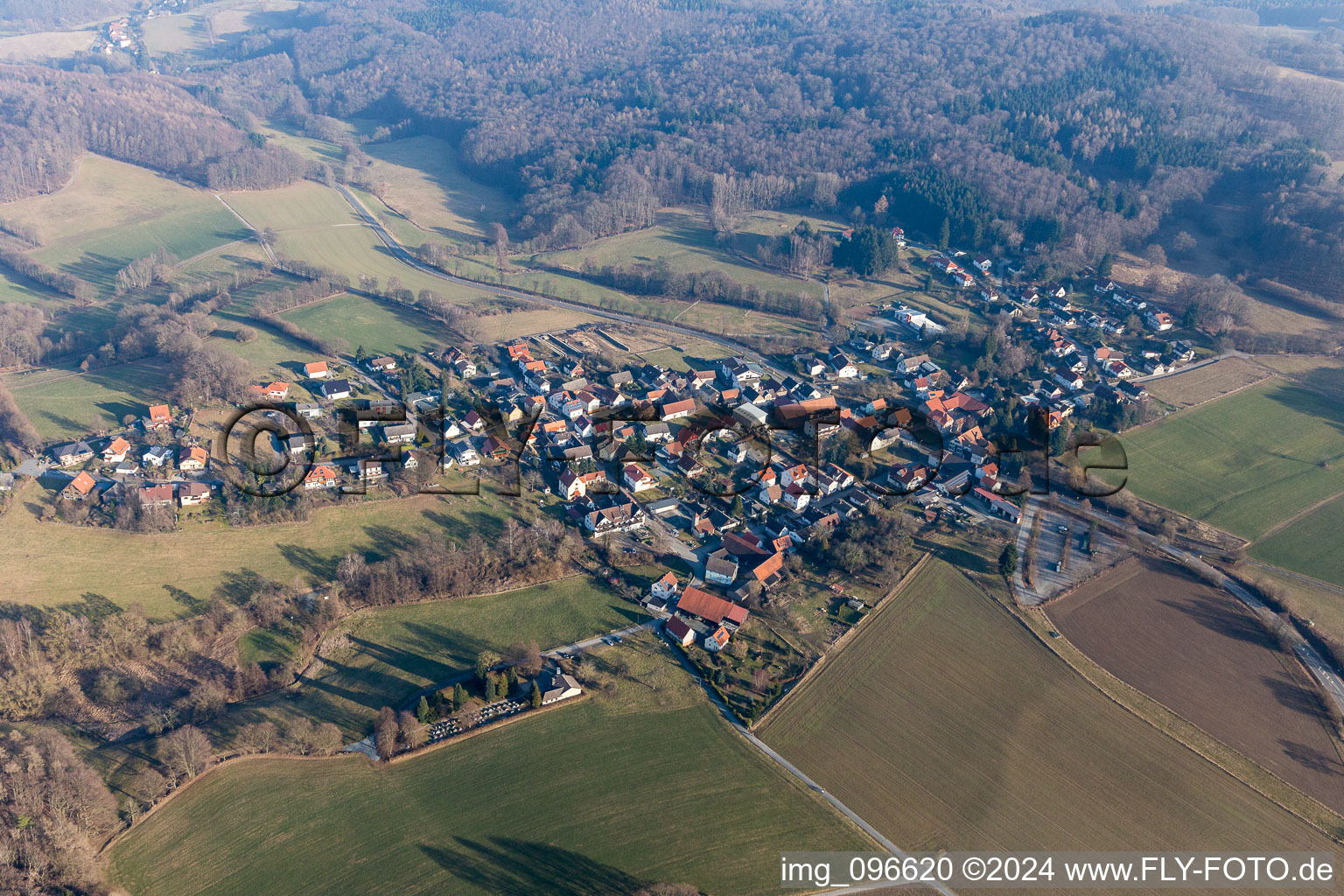 District Lützelbach in Modautal in the state Hesse, Germany