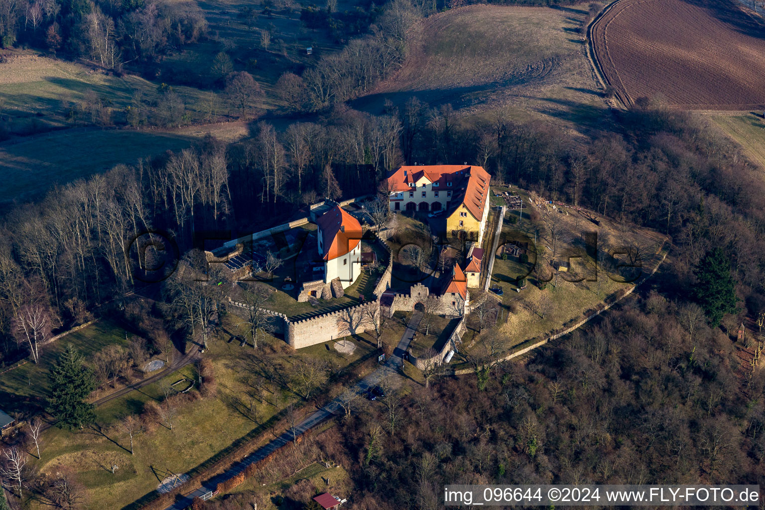 Castle of Reichenberg in Reichelsheim (Odenwald) in the state Hesse, Germany