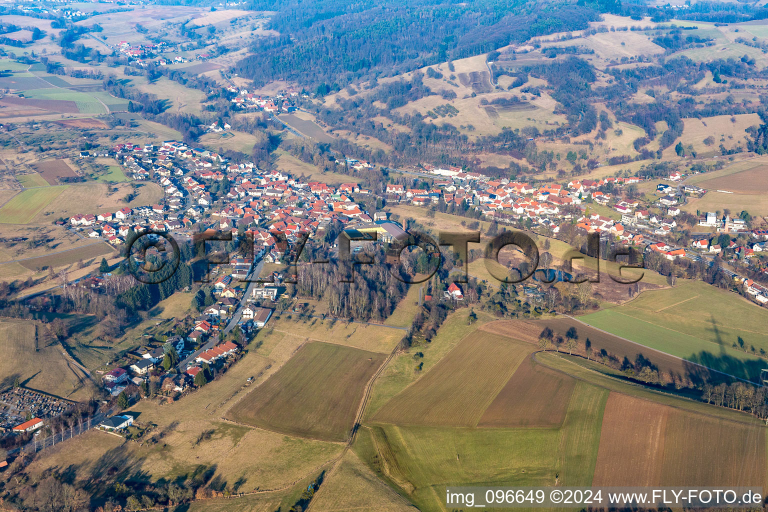 District Beerfurth in Reichelsheim in the state Hesse, Germany