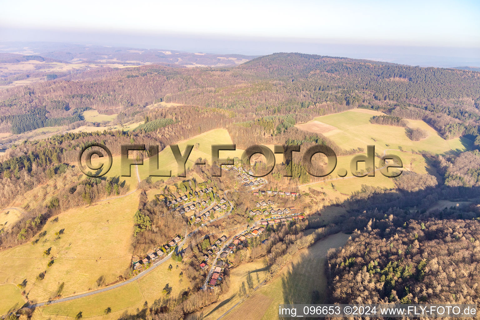 Holiday home settlement Unter-Ostern at Formbach in the district Unter-Ostern in Reichelsheim in the state Hesse, Germany