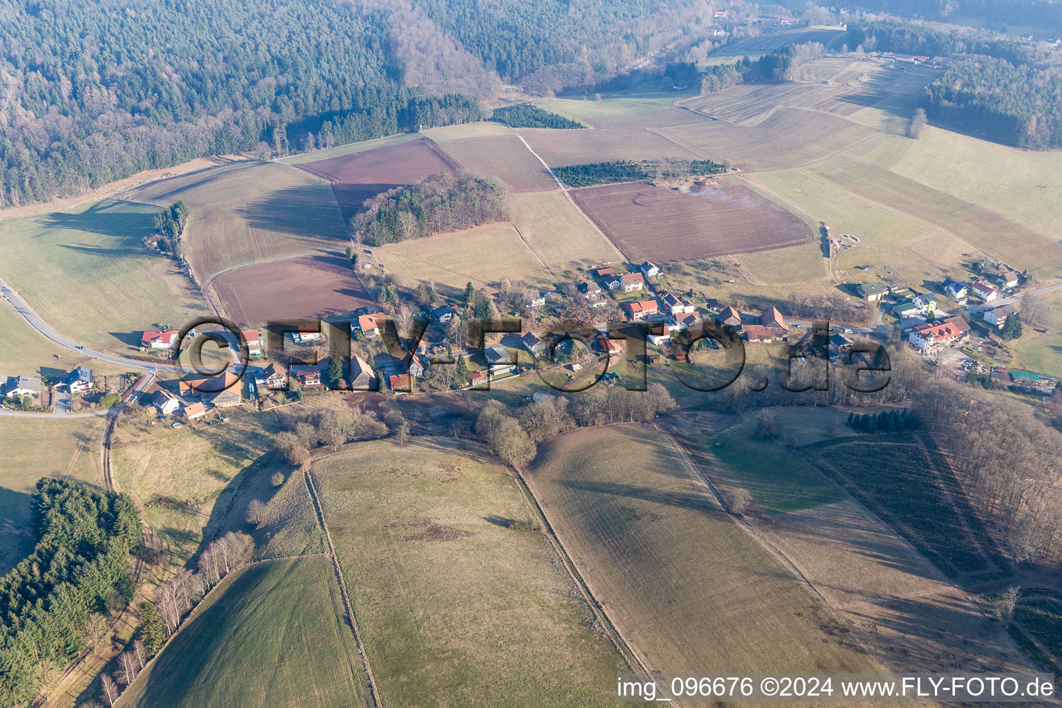 District Scharbach in Grasellenbach in the state Hesse, Germany