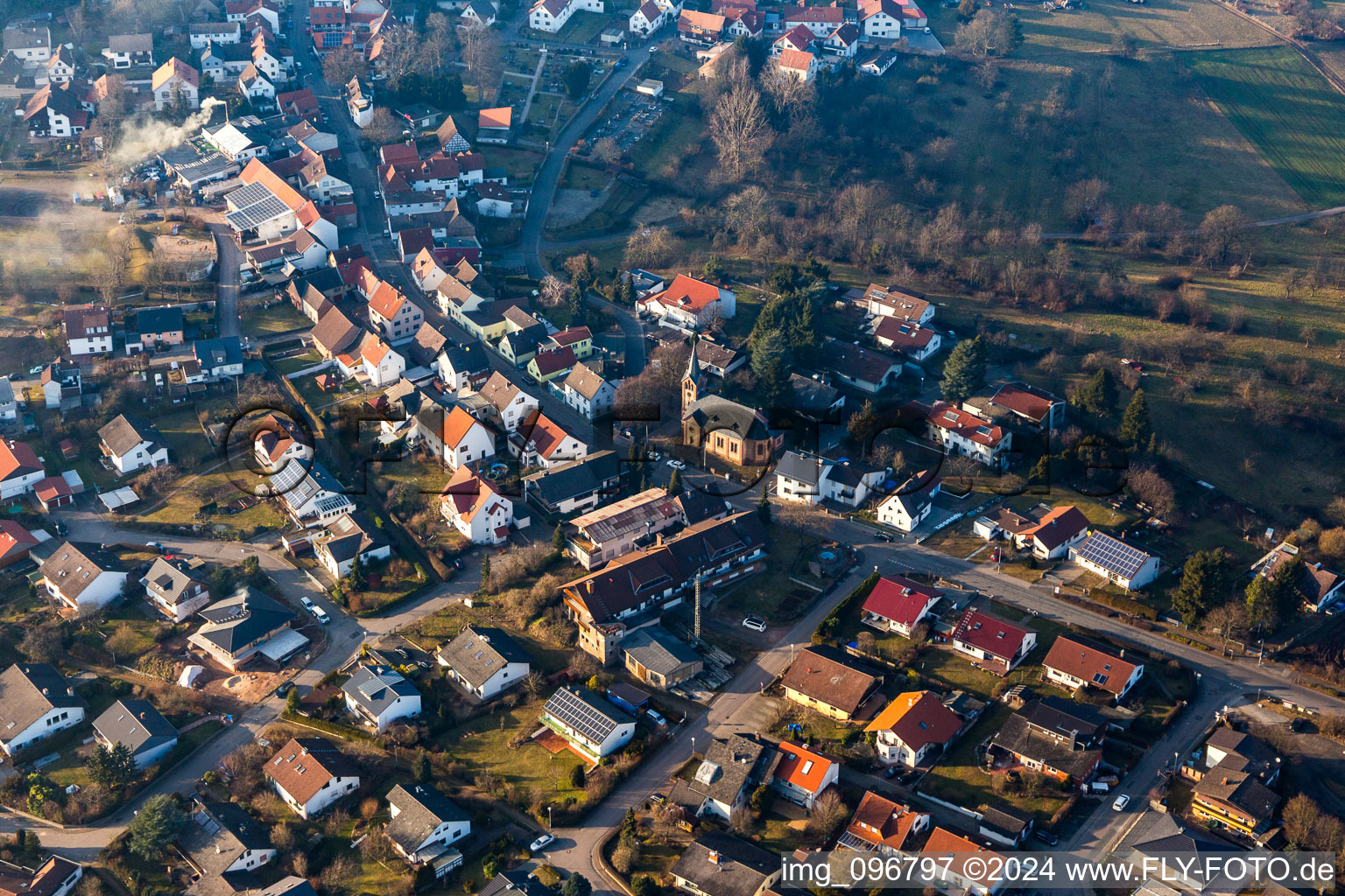 Odenwaldstr in the district Hering in Otzberg in the state Hesse, Germany