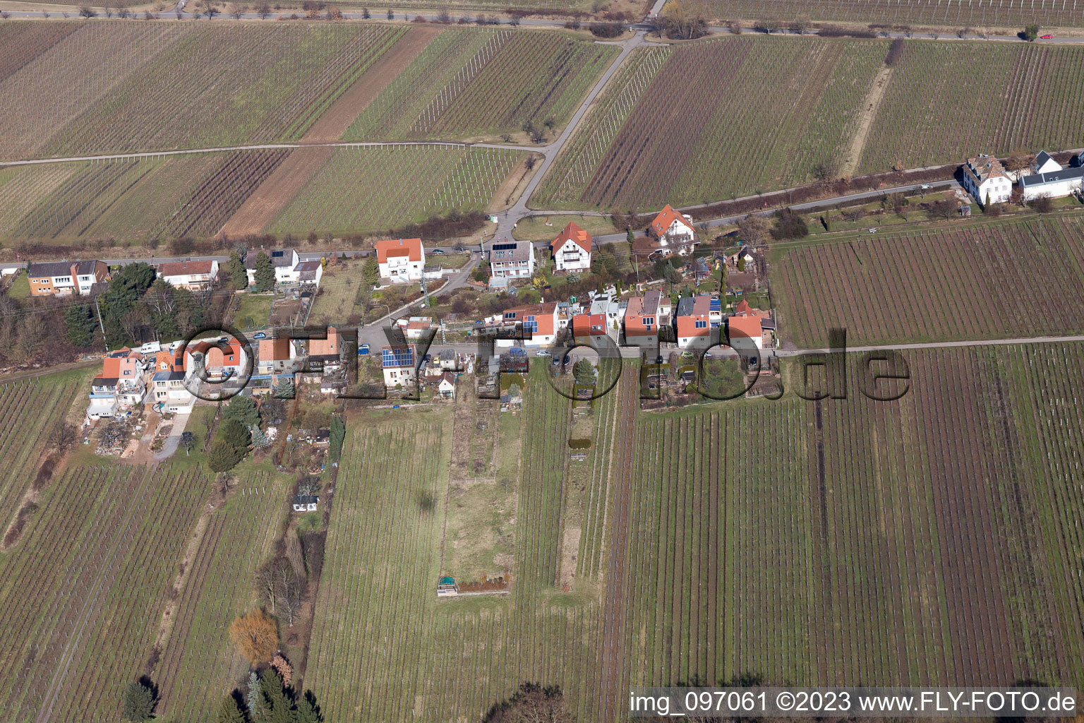 Klosterstrasse settlement in Edenkoben in the state Rhineland-Palatinate, Germany