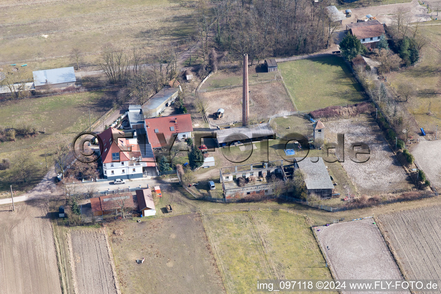 Mome of rocker club MRC-Harthausen in Harthausen in the state Rhineland-Palatinate, Germany